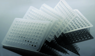 96 Well PCR Plate RNase & DNase Free - Semi Skirt