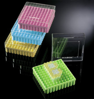 2" Polycarbonate Storage Box (-196°C to +121°C) - 100 Wells