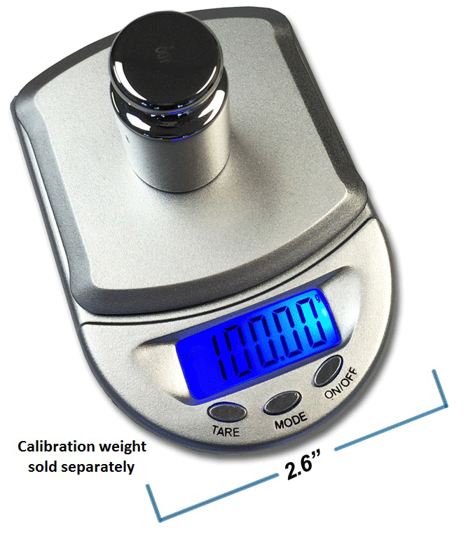 Mini Lab Balance Series, Readability, 0.1 to 0.01g