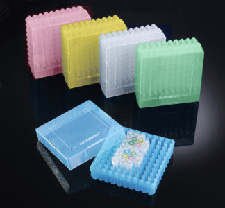 100 Wells Polypropylene Storage Box (-90°C to 121°C) - 20 Boxes/Case