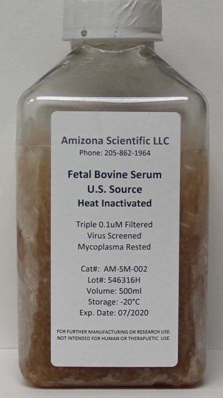 Fetal Bovine Serum, U.S. Source, Heat Inactivated