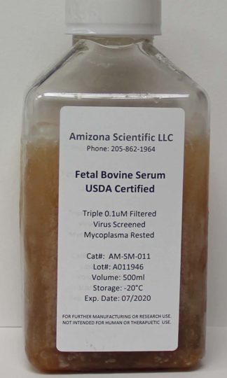 Fetal Bovine Serum, USDA Certified