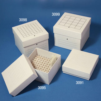 Cardboard Freezing Box - Coated - With Drainage Hole