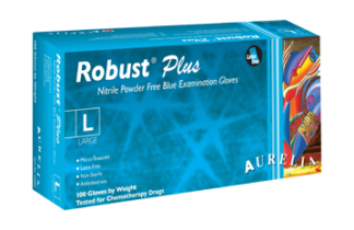 ROBUST&trade; Plus Soft Nitrile Exam Glove - Powder Free (Non Latex)