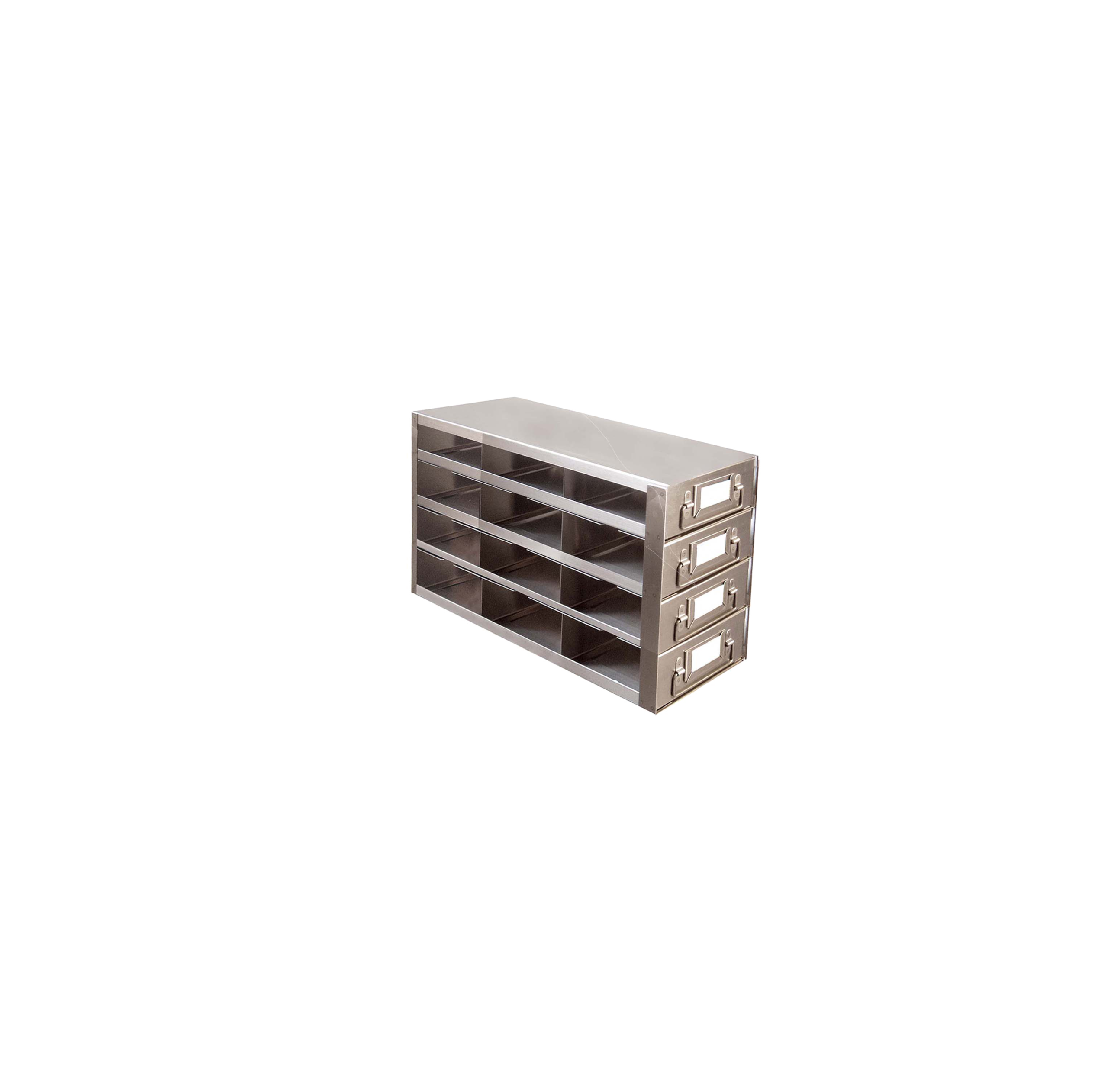 Upright Freezer Racks – Slide Drawer Type – Stainless Steel for 2" Box - Image 2