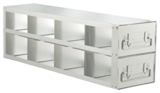 Upright Freezer Racks – Slide Drawer Type – Stainless Steel for 3" Box - Image 2