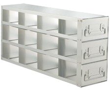 Upright Freezer Racks – Slide Drawer Type – Stainless Steel for 3" Box - Image 3
