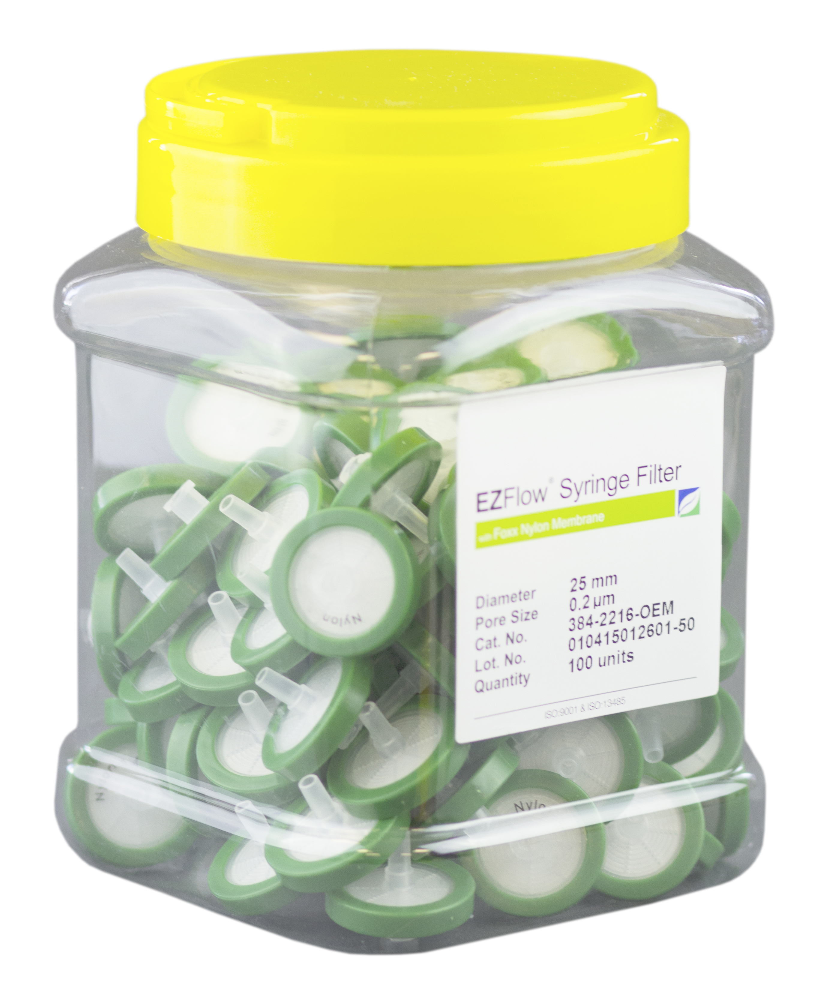 EZFlow Syringe Filter – 0.22µm Nylon Non-Sterile - Image 2