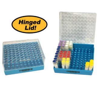 2" Hinged Lid Cryogenic Box (-196°C to +121°C)